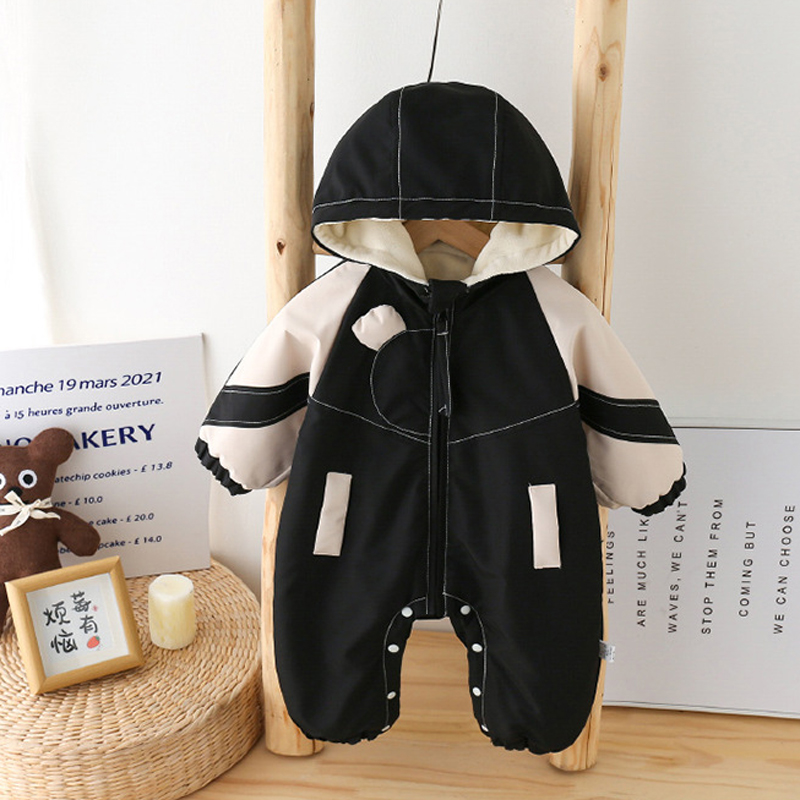 Winter Clothing 1 Year Old - IYEAL Baby Fleece Warm Jumpsuit Jacket
