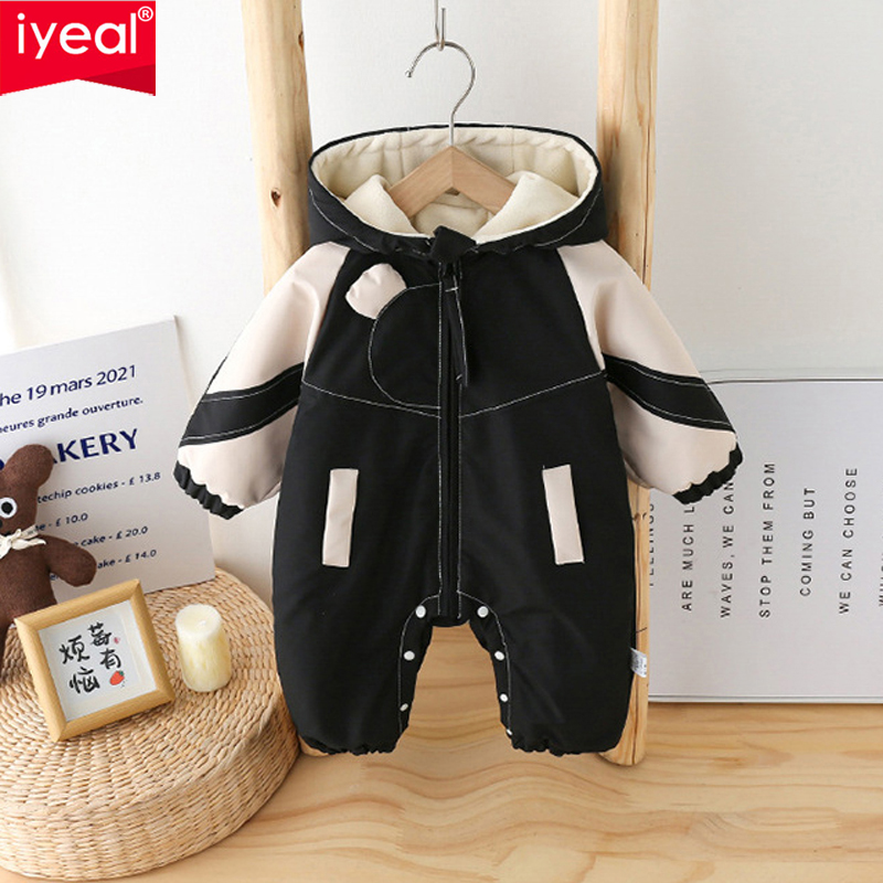 IYEAL Baby Fleece Warm Jumpsui - Winter Clothing 1 Year Old recension och pris