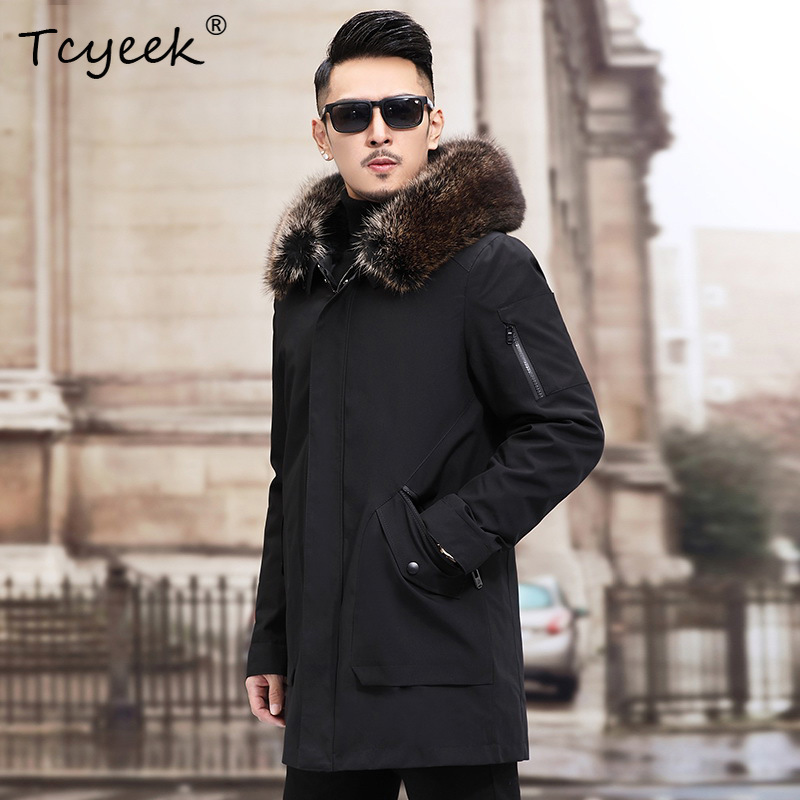 Tcyeek Sliver Fox Fur Collar W - Warm Winter Clothing recension och pris