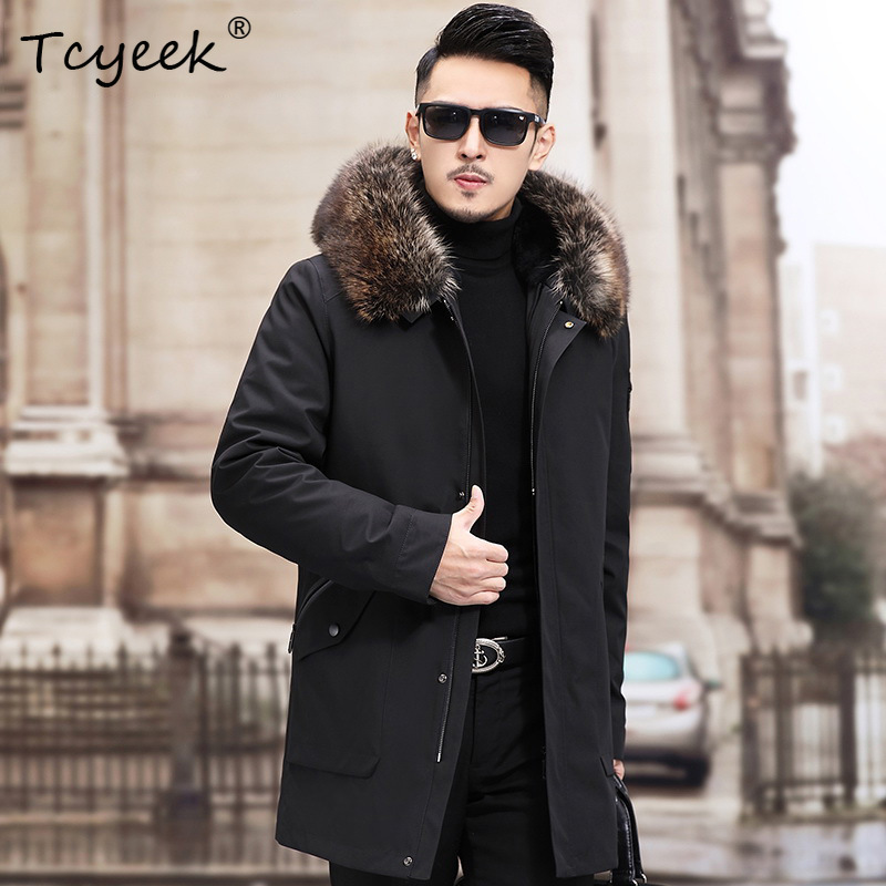 Tcyeek Sliver Fox Fur Collar W - Warm Winter Clothing recension och pris