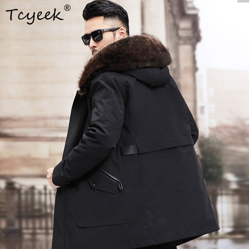 Tcyeek Sliver Fox Fur Collar W - Warm Winter Clothing recension och pris