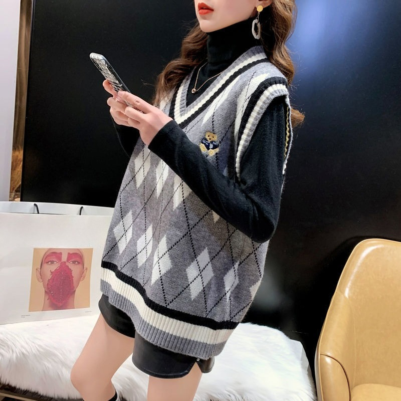 Red Knit Vests for Women Sleev - Winter Clothing Trends 2025 recension och pris