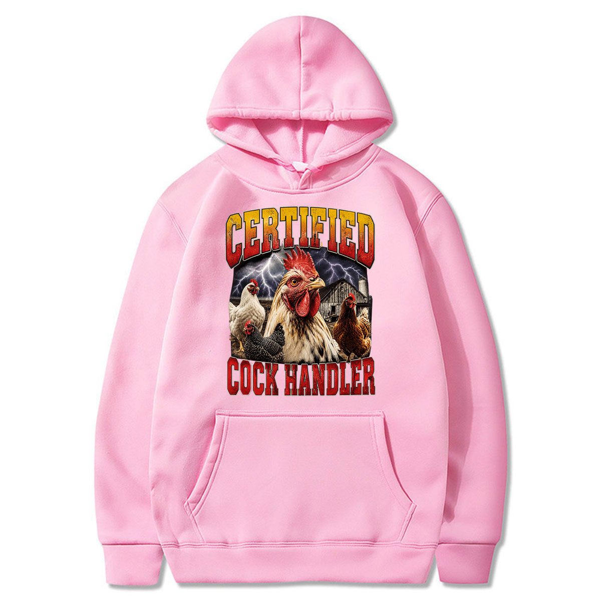 Certified Cock Handler Funny M - Winter Clothing Meme recension och pris