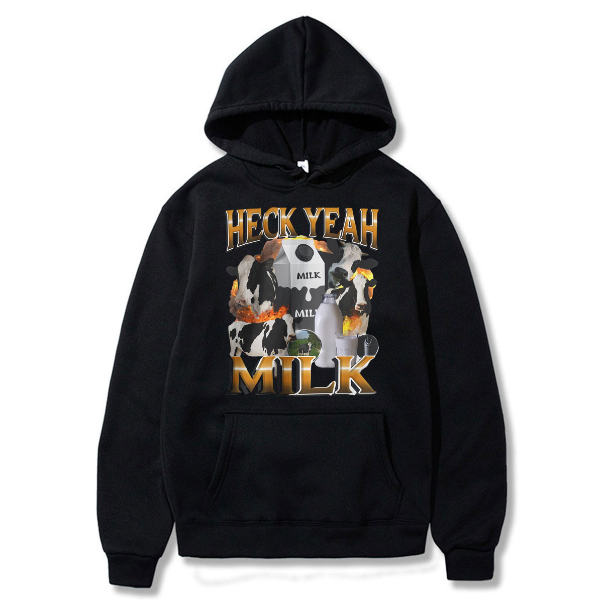 Heck Yeah Milk Lactose Toleran - Winter Clothing Meme recension och pris
