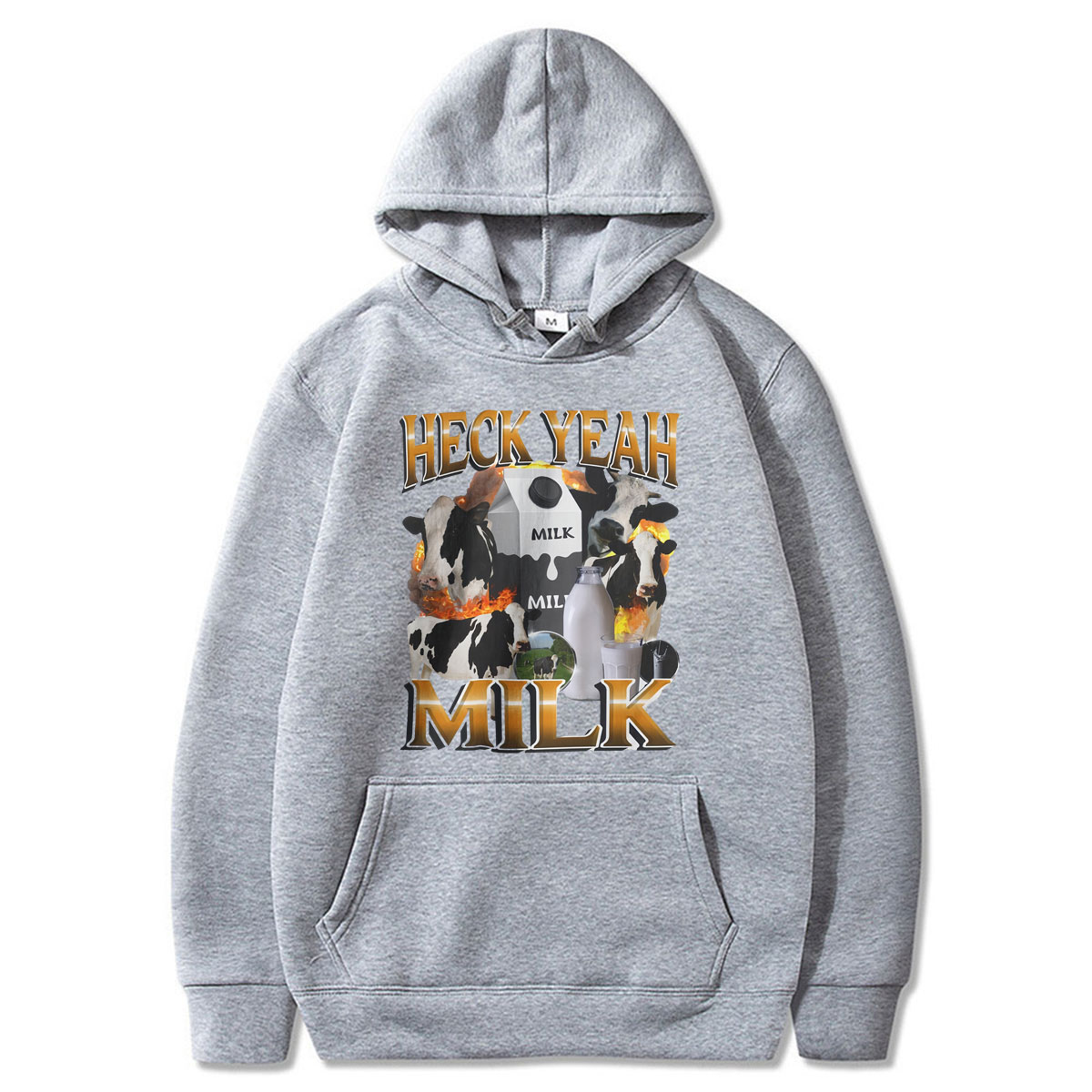 Heck Yeah Milk Lactose Toleran - Winter Clothing Meme recension och pris
