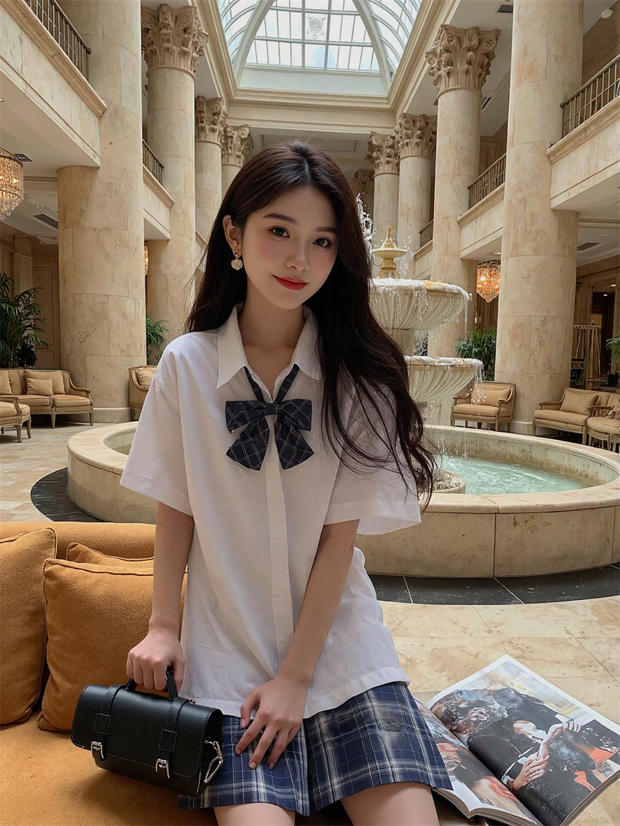 Short Sleeve Korean Style Shir - Winter Clothing Trends 2025 recension och pris