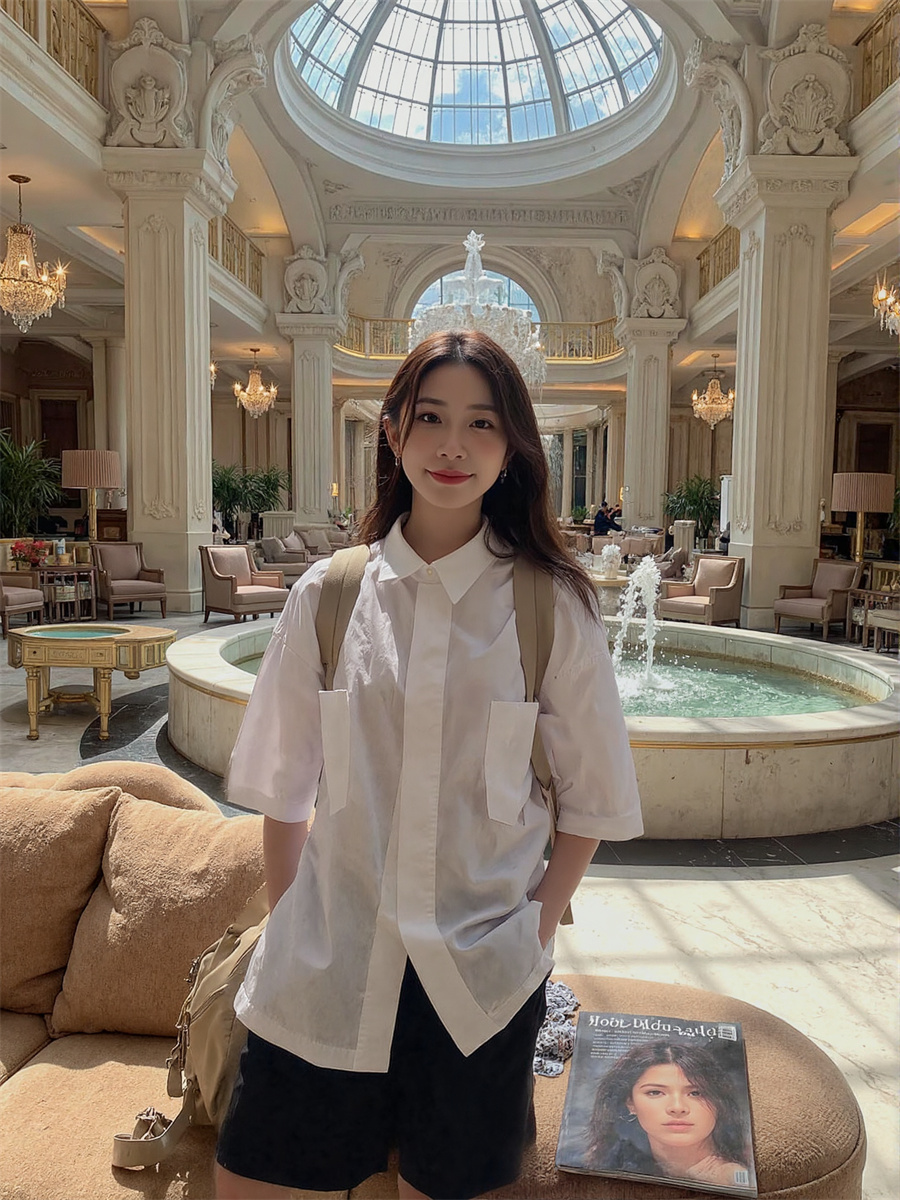 Short Sleeve Korean Style Shir - Winter Clothing Trends 2025 recension och pris