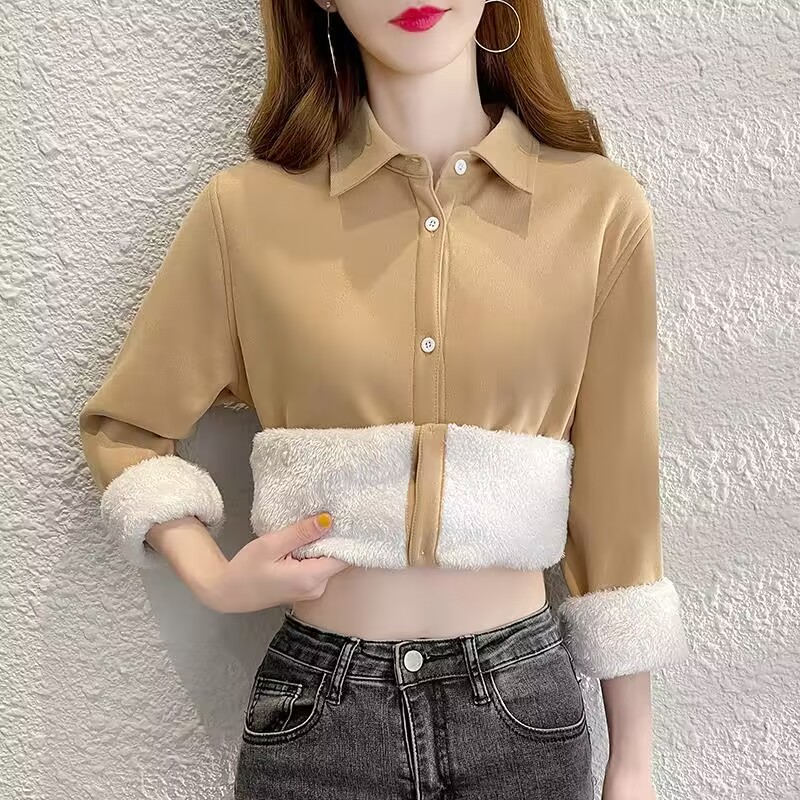 Velvet Thick Warm Women's Soli - Winter Clothing Trends 2025 recension och pris