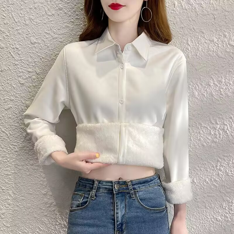 Velvet Thick Warm Women's Soli - Winter Clothing Trends 2025 recension och pris