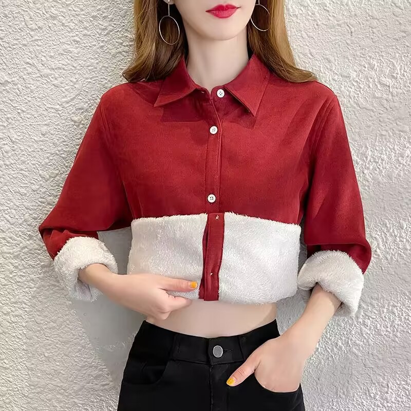 Velvet Thick Warm Women's Soli - Winter Clothing Trends 2025 recension och pris