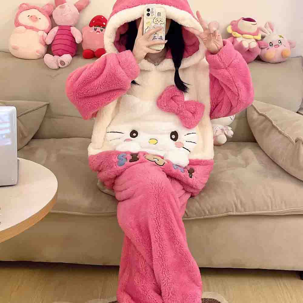 Hello Kitties Kuromi Women's C - Warm Winter Clothing recension och pris
