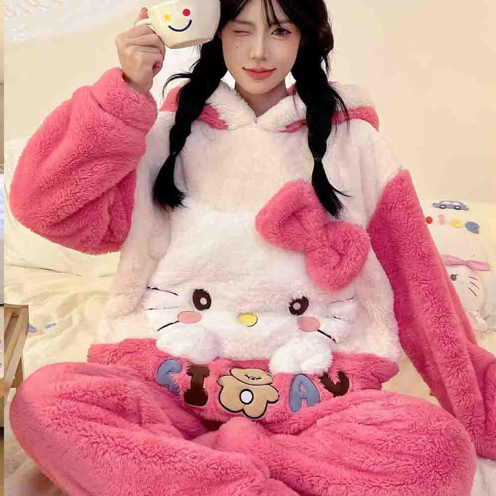 Hello Kitties Kuromi Women's C - Warm Winter Clothing recension och pris