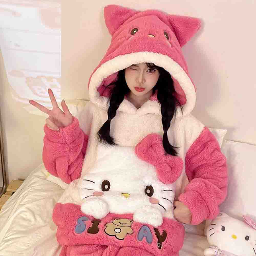 Hello Kitties Kuromi Women's C - Warm Winter Clothing recension och pris