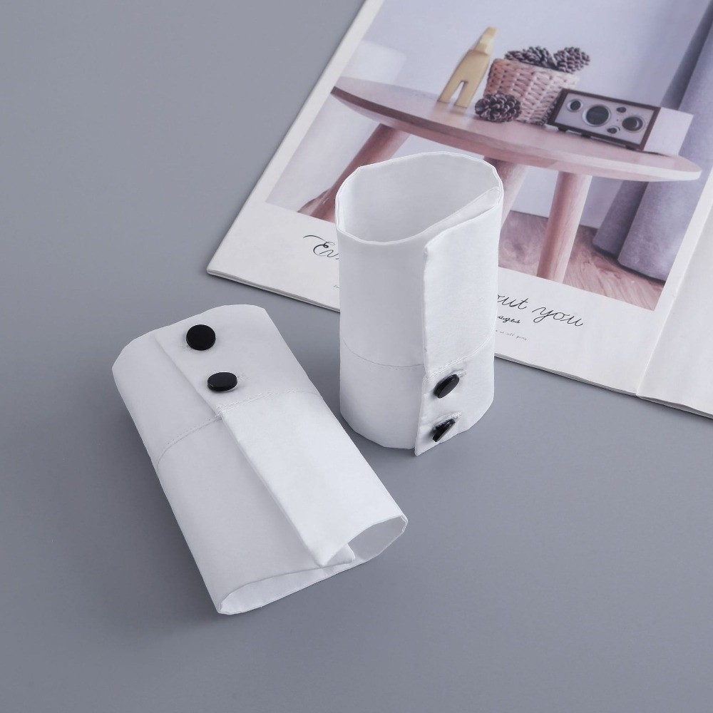 Trend White Fake Cuffs Button  - Warm Winter Clothing recension och pris