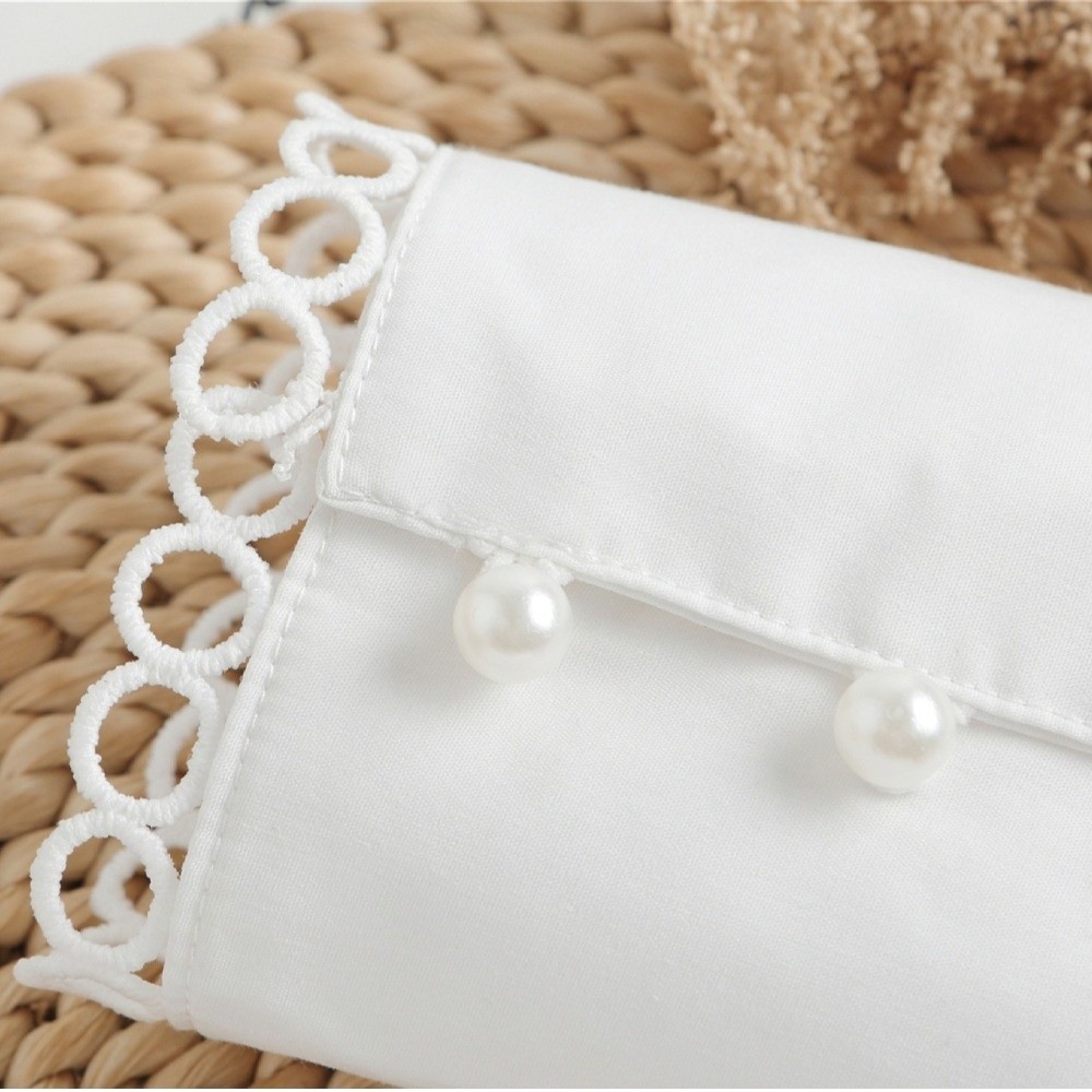 Trend White Fake Cuffs Button  - Warm Winter Clothing recension och pris