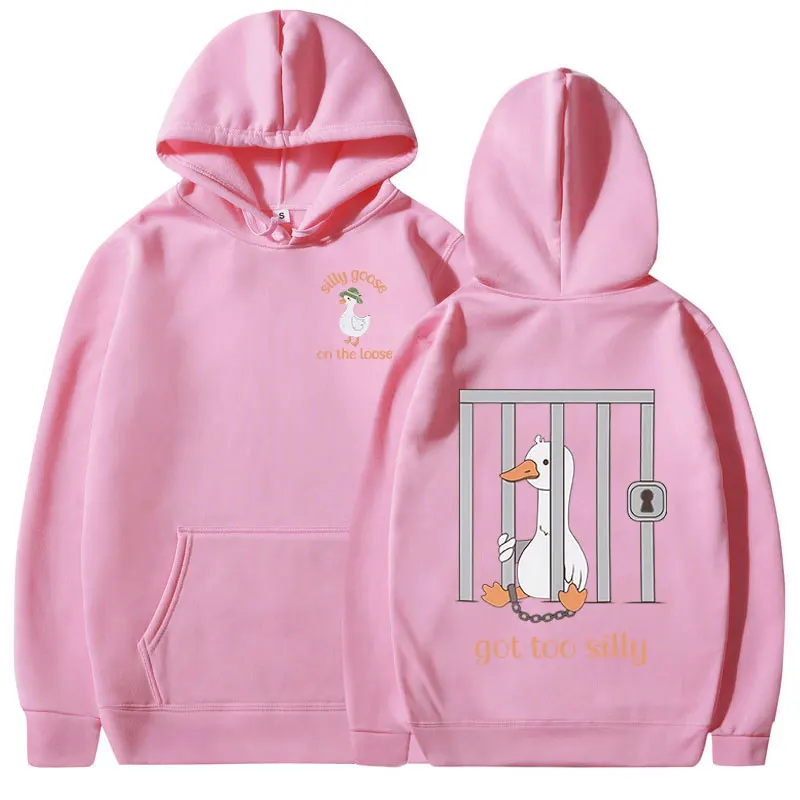 Silly Goose on The Loose Hoodi - Winter Clothing Meme recension och pris