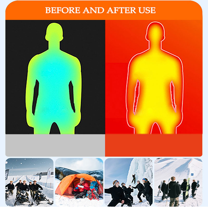 17 Zone Heating Hoodie Sweatsh - Warm Winter Clothing recension och pris