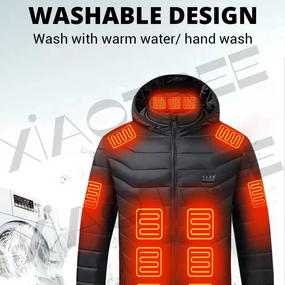 28 Areas Men Women's Heating J - Warm Winter Clothing recension och pris