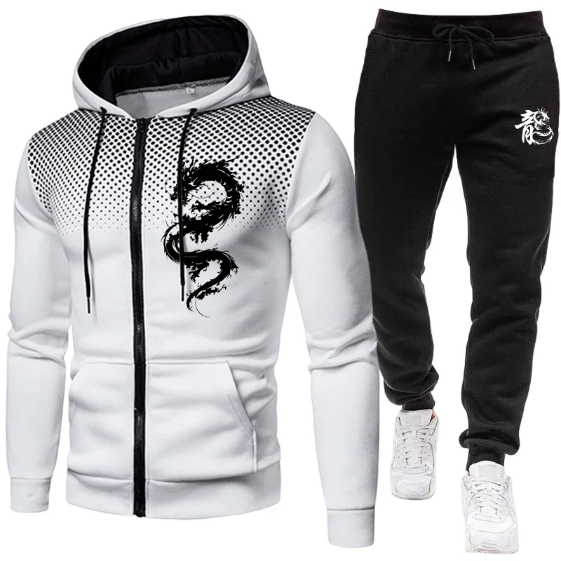 Men's Paris Dragon Pattern Fas - Warm Winter Clothing recension och pris