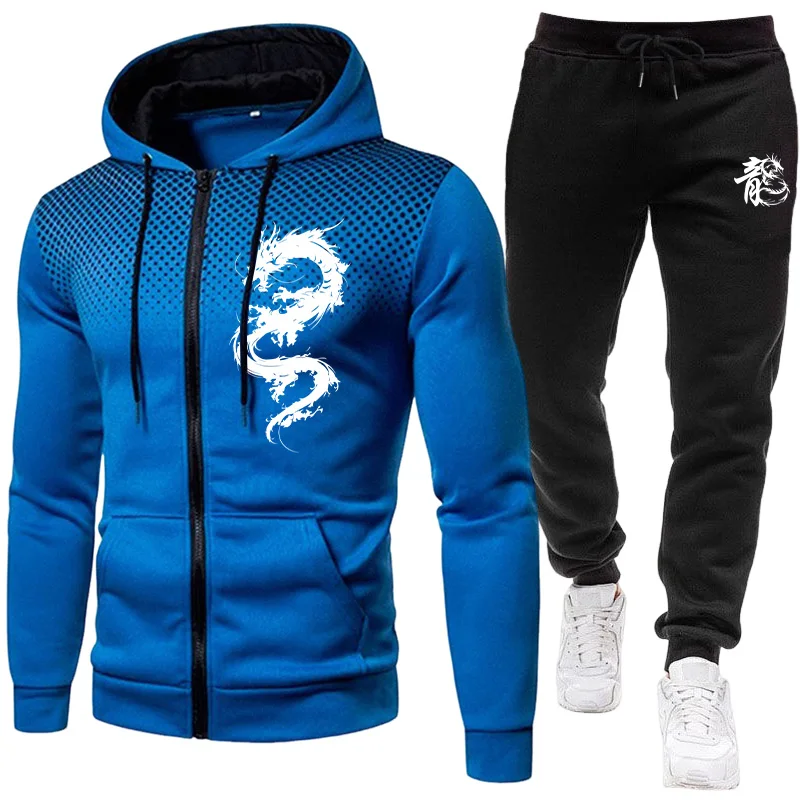 Men's Paris Dragon Pattern Fas - Warm Winter Clothing recension och pris