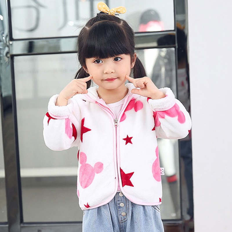 Children Flannel Jacket Autumn - Winter Clothing 1 Year Old recension och pris