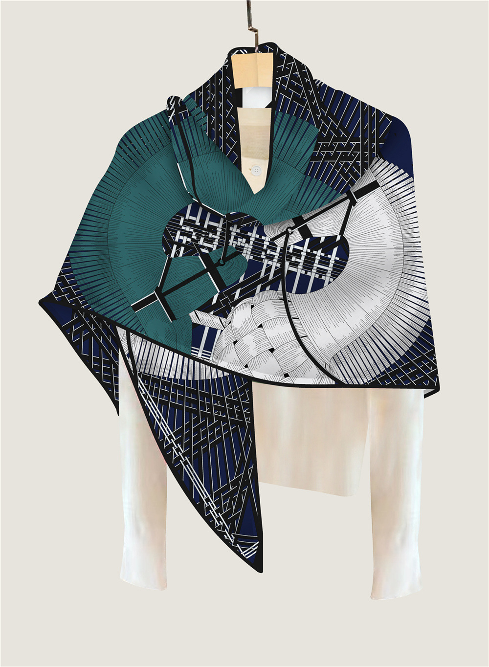 Triangle Shawls Winter Warm Sc - Warm Winter Clothing recension och pris